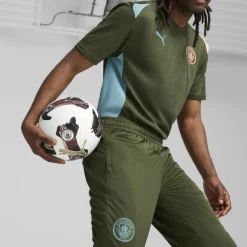 Puma Voetbalkleding*Manchester City trainingsbroek heren myrtle bold blue
