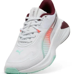 Puma Fitness Schoenen*PWR Hybrid fitness schoenen dames white ruby shimmer mint melt glowing red