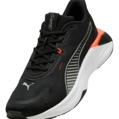 Puma Fitness Schoenen*PWR Hybride fitness schoenen heren black white glowing red gray echo