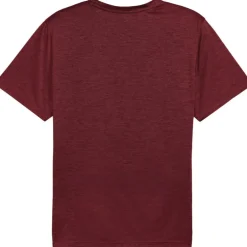 Puma Sportshirt*TAD ESSENTIALS shirt heren ruby shimmer heather