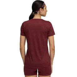 Puma Sportshirt*TAD ESSENTIALS shirt dames ruby shimmer heather