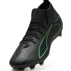 Puma Voetbalschoenen*Ultra 6 Match+ FG - AG voetbalschoenen black fizzy light green terrain