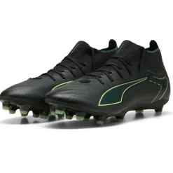 Puma Voetbalschoenen*Ultra 6 Match+ FG - AG voetbalschoenen black fizzy light green terrain