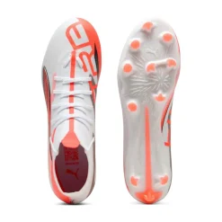 Puma Voetbalschoenen*ULTRA 5 MATCH+ FG AG voetbalschoenen heren white black glowing red