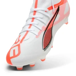 Puma Voetbalschoenen*ULTRA 5 MATCH+ FG AG voetbalschoenen heren white black glowing red