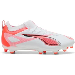 Puma Voetbalschoenen*ULTRA 5 MATCH FG AG voetbalschoenen junior white black glowing red