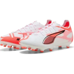Puma Voetbalschoenen*ULTRA 5 PRO FG AG voetbalschoenen heren white black glowing red