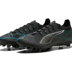Puma Voetbalschoenen*ULTRA 5 PRO FG AG voetbalschoenen heren black silver bright aqua