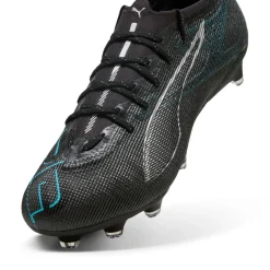 Puma Voetbalschoenen*ULTRA 5 PRO FG AG voetbalschoenen heren black silver bright aqua