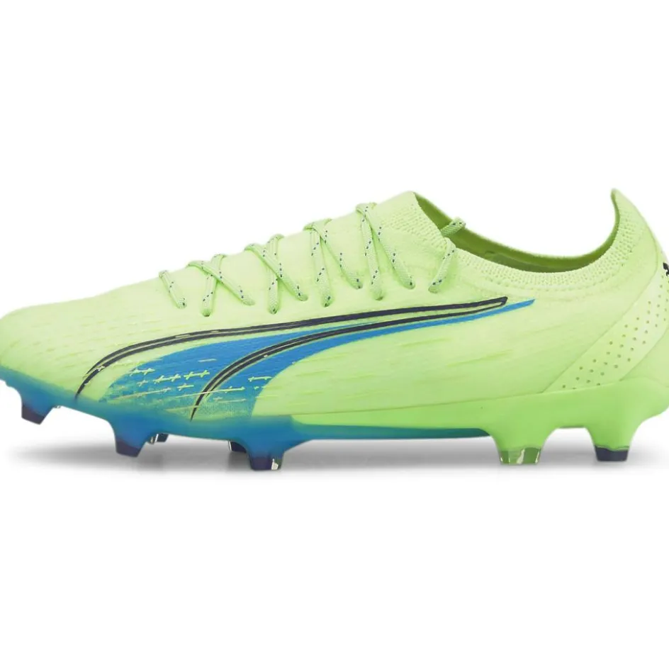 Puma Voetbalschoenen*Ultra Ultimate FG AG voetbalschoenen heren fizzy light parisian night glimmer blue