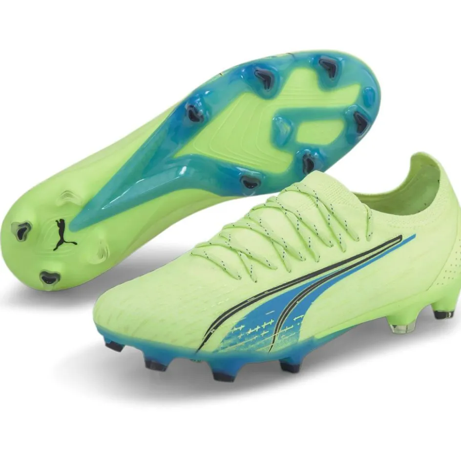 Puma Voetbalschoenen*Ultra Ultimate FG AG voetbalschoenen heren fizzy light parisian night glimmer blue