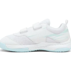 Puma Indoorschoenen*Varion II indoorschoenen junior white light aqua