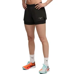 Puma Sportbroek*x HYROX 2 in 1 short dames black