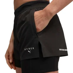 Puma Sportbroek*x HYROX 2 in 1 short dames black