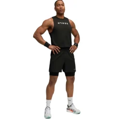 Puma Sportbroek*x HYROX 2 in 1 short heren black