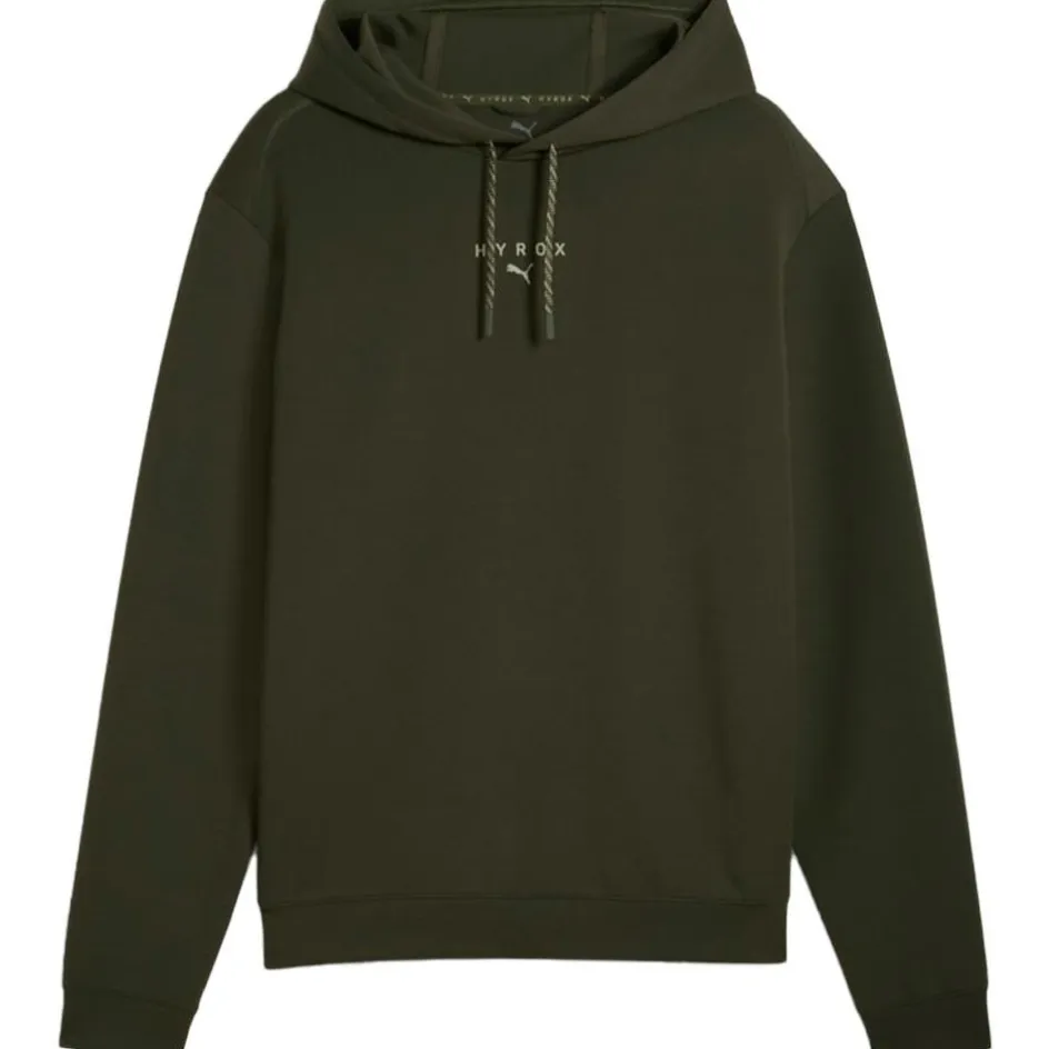 Puma Truien & Vesten*x HYROX CLOUDSPUN hoodie heren dark olive