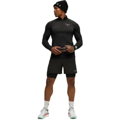 Puma Sportshirt*x HYROX LS shirt heren black