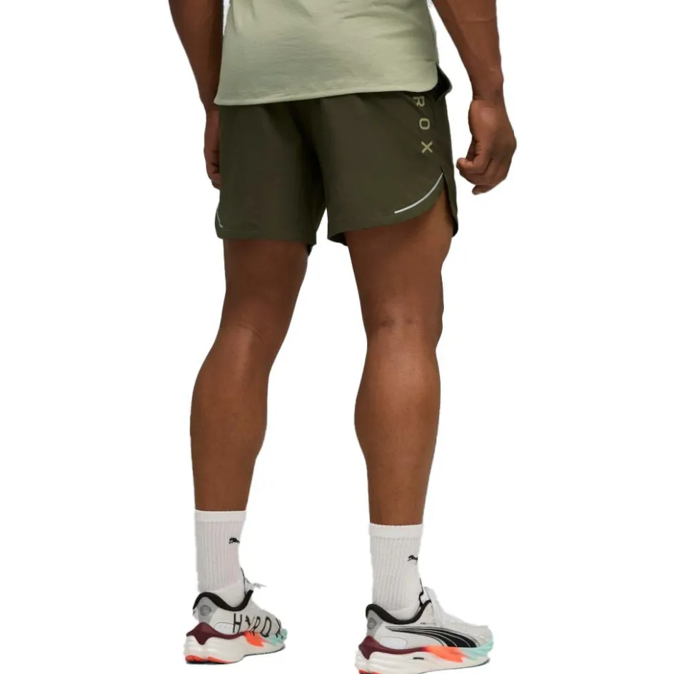 Puma Sportbroek*x HYROX ULTRAWEAVE short heren dark olive