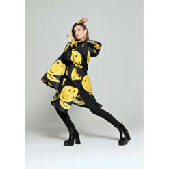 Rainkiss Regenkleding & -Laarzen*All Smiles X Smiley regenponcho black