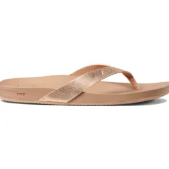 Reef Slippers*Cushion Bounce Court slippers dames rose gold
