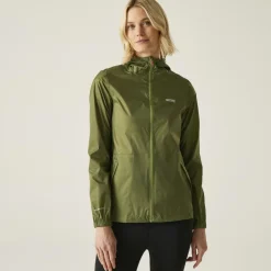 Regatta Regenkleding & -Laarzen*Pack It III regenjas dames nephrite green