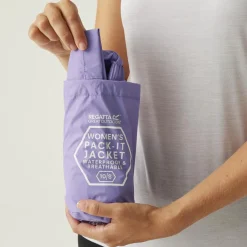 Regatta Regenkleding & -Laarzen*Pack It III regenjas dames wisteria