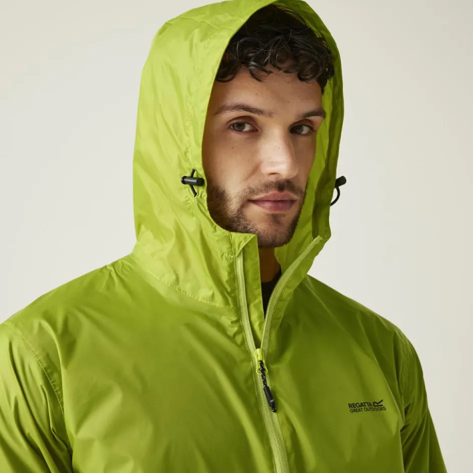 Regatta Regenkleding & -Laarzen*Pack It III regenjas heren grenoble green