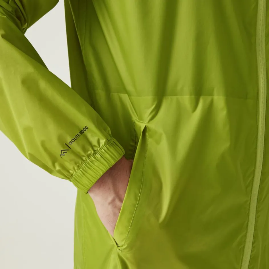 Regatta Regenkleding & -Laarzen*Pack It III regenjas heren grenoble green