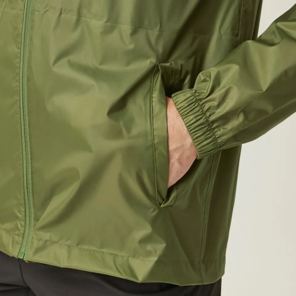Regatta Regenkleding & -Laarzen*Pack It III regenjas heren nephrite green