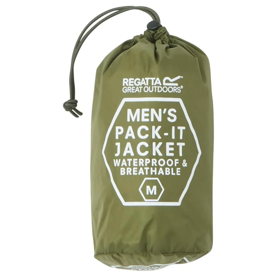 Regatta Regenkleding & -Laarzen*Pack It III regenjas heren nephrite green
