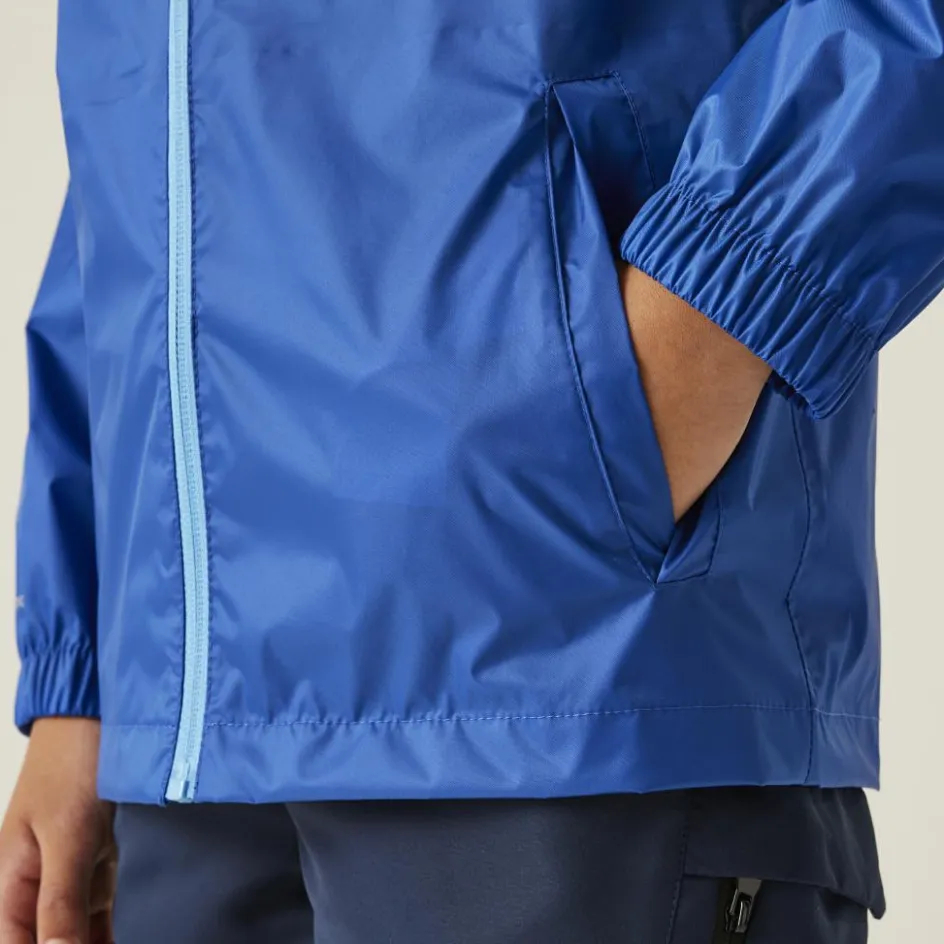 Regatta Regenkleding & -Laarzen*Pack It regenjas junior olympian blue elysium blue