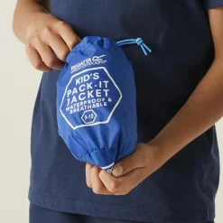 Regatta Regenkleding & -Laarzen*Pack It regenjas junior olympian blue elysium blue