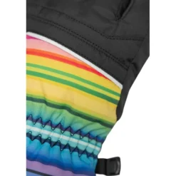 Reusch Handschoenen & Wanten|Wintersport*Alan handschoenen junior black multicolour lines