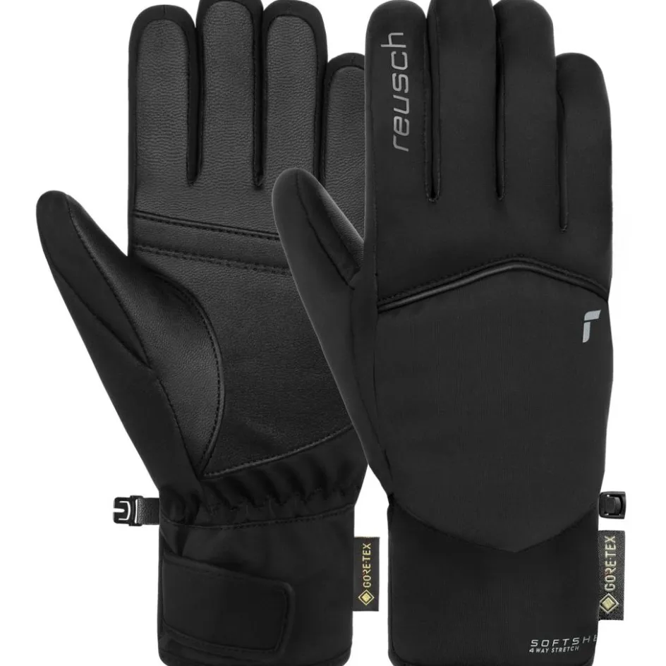 Reusch Handschoenen & Wanten|Wintersport*Amira GORE-TEX handschoenen dames black silver