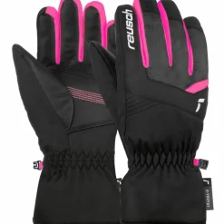 Reusch Handschoenen & Wanten|Wintersport*Bennet R-TEX XT handschoenen junior black black melange pink glo
