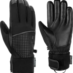 Reusch Handschoenen & Wanten|Wintersport*Mara R-TEX XT handschoenen dames black pied de poule