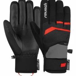 Reusch Handschoenen & Wanten|Wintersport*Venom R-TEX XT handschoenen heren steel gray fire red