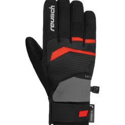 Reusch Handschoenen & Wanten|Wintersport*Venom R-TEX XT handschoenen heren steel gray fire  red