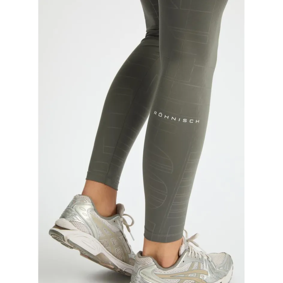 Röhnisch Sportbroek*112231 sportlegging dames gunmetal