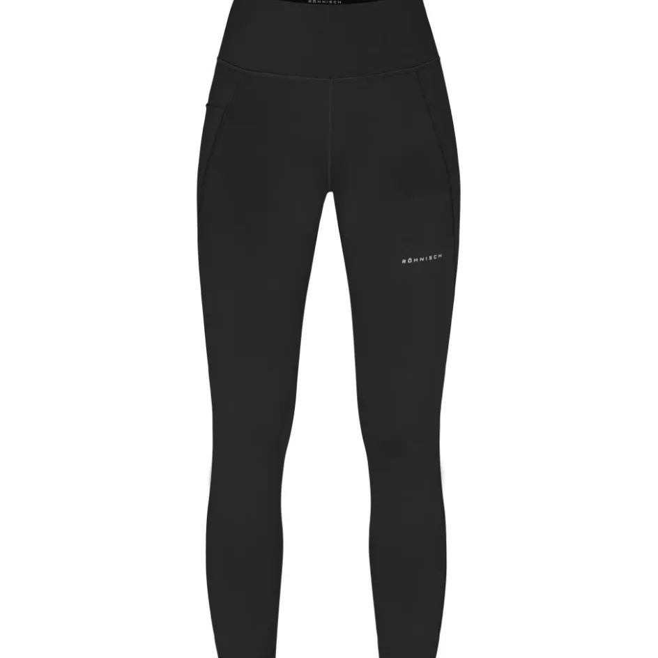Röhnisch Sportbroek*Flattering High Waist sportlegging dames black
