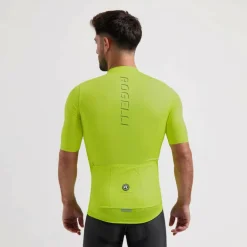 Rogelli Fietskleding*Distance fietsshirt heren lime