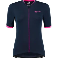 Rogelli Fietskleding*Essential fietsshirt dames blauw roze