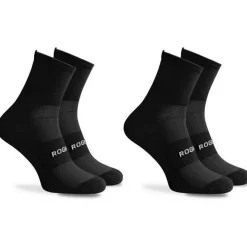 Rogelli Fietskleding*Essential fietssokken zwart 2-pack