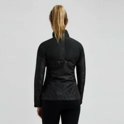 Rogelli Hardloopkleding*Essential Hi Vis hardloopjack dames zwart  reflection