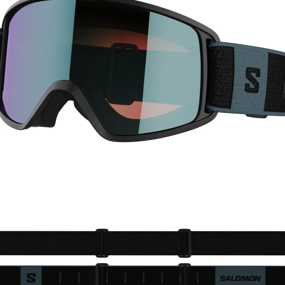 Salomon Skibrillen|Wintersport*Force Photochromic skibril black blue