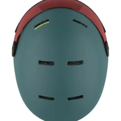 Salomon Skihelmen|Wintersport*Orka Visor skihelm junior north atlantic