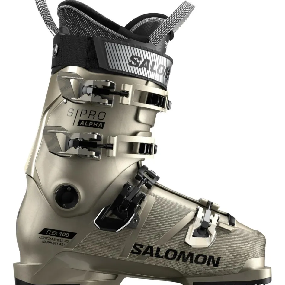 Salomon Skischoenen|Wintersport*S/Pro Alpha 100 skischoenen dames light bronze black