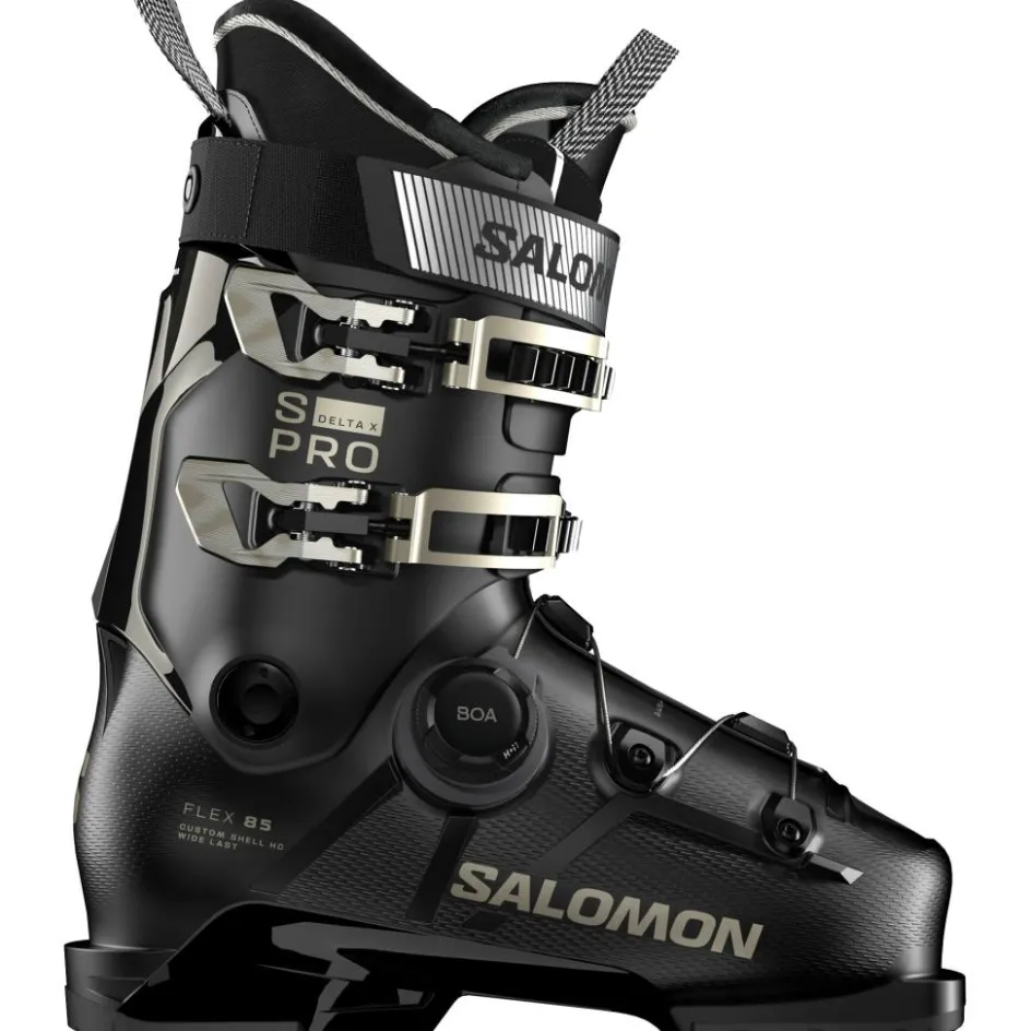 Salomon Skischoenen|Wintersport*S/Pro Delta BOA X85 skischoenen dames black light bronze metallic