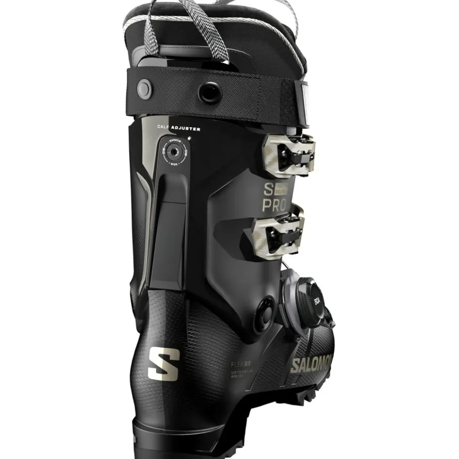 Salomon Skischoenen|Wintersport*S/Pro Delta BOA X85 skischoenen dames black light bronze metallic