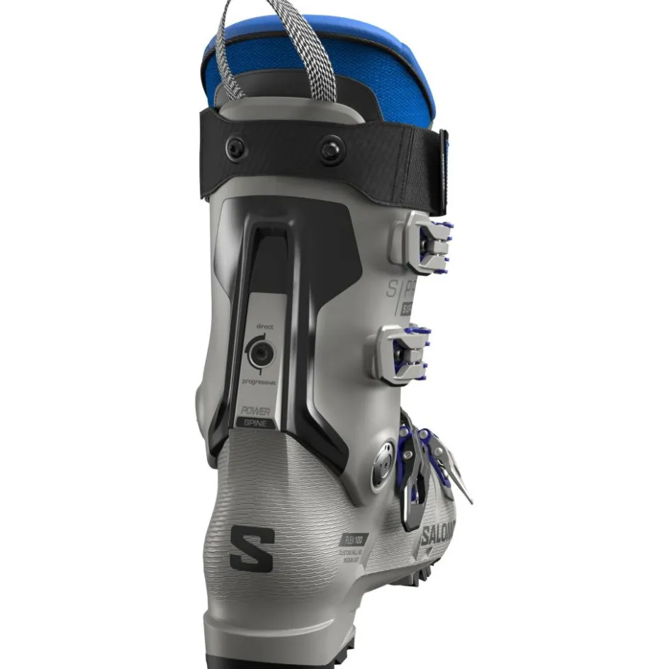 Salomon Skischoenen|Wintersport*S/Pro Supra 120 MV skischoenen heren steel grey black race blue